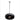 Modern black bioethanol fireplace Le Feu Dome Black Sky