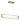 Bourosim 39" Modern Linear LED Pendant in Brass Finish - HA05140