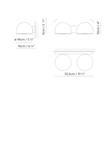 Measurements for the Bowee W2 (line drawing)