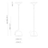 Measurements for the Bowee S1 (line drawing)