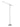 Brazo Floor Lamp by Pablo Designs in Silver