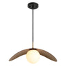 Black and Gold Modern Pendant Light
- Globe Glass