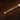 Handle detail on dark wood · Calligraphy Brush D, Umpei Fude (view 2)