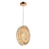 Mid-Century Modern Gold Loop Chandelier - Brusmogan Inspired, HA04998