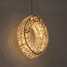 1960s Austrian Glam Gold LED Chandelier - Brusmogan Style