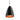 Blackjack Lighting Bullet 8 Pendant with aluminum shade and gold interior