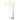 Nova of California Concord Bone Porcelain Shade 3 Light Arc Floor Lamp 85 Weathered Brass Walnut