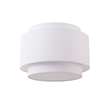Nova Coronado Flush Mount in Weathered Brass, photo 1