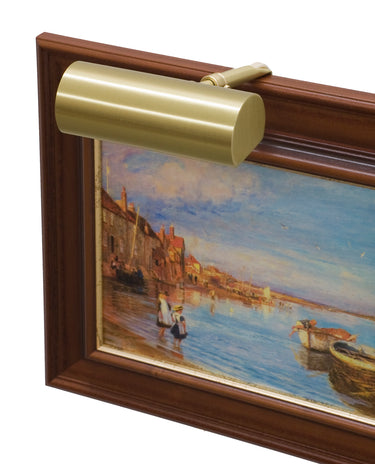 House of Troy Contemporary 5" Satin Brass Plug-In Picture Lights