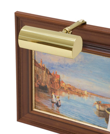House of Troy Contemporary 5" Polished Brass Plug-In Picture Lights