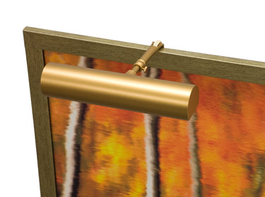 House of Troy Contemporary 9"CA Compliant Gold Smooth Plug-In Picture Lights