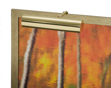 House of Troy Contemporary 9" CA Compliant Polished Brass Plug-In Picture Lights