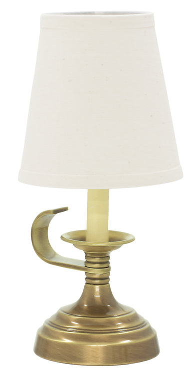 House of Troy Coach 12" Antique Silver Table Lamps