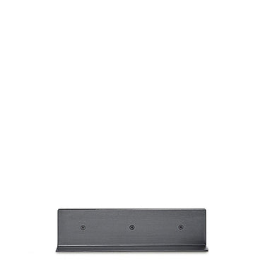 Conmoto Peter Maly Fireplace Screen Base, stainless steel screen base, front view