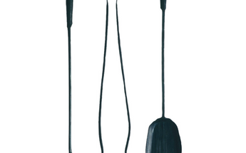 Conmoto Ferro & Fuoco Fireplace Tools, poker, tongs and shovel side by side