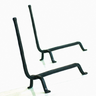 Conmoto Ferro & Fuoco Andirons, tall, pair of tall andirons