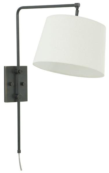 House of Troy Crown Point Oil Rubbed Bronze Wall Bridge Lamp