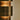 Close-up of the Ring wall light rings with a warm glow behind them