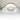 Cue circular LED semi-flush in white, straight-on | Besa Lighting