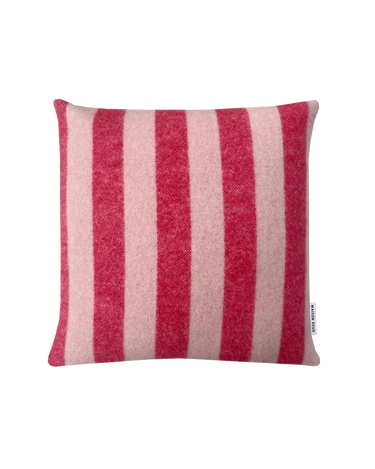 Pink & Cherry Candy Wrap Cushion Cover by Maison Deux, photo 1
