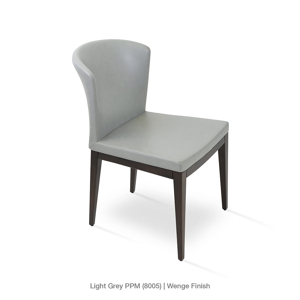 Capri Wood Dining Chair Fabric HB by SohoConcept