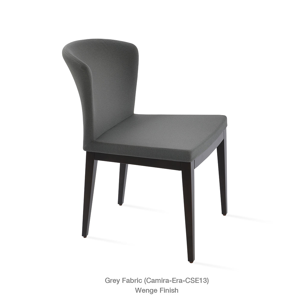 Capri Wood Dining Chair Fabric HB by SohoConcept