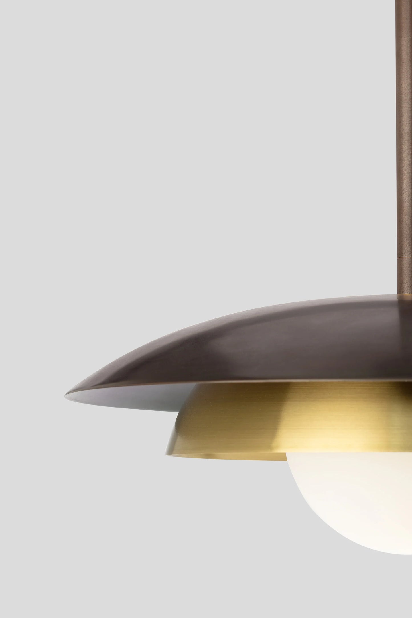 Carapace Drop Rod Pendant by CTO Lighting