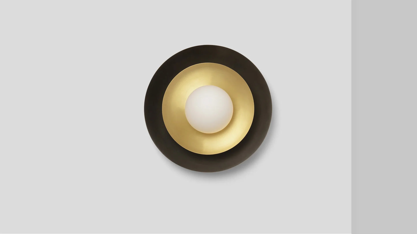 Carapace Wall Sconce by CTO Lighting