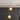 Cenlindes 6.5" Brass LED Chandelier | 2 Globe Lights | Contemporary Lighting Fixture