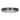 Contemporary dark bronze 13 inch round flush mount, warm white LED, ETL listed