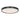Large round dark bronze flush mount with uplight and downlight, 2700K LED, dimmable