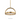 Natural Brass Cerne Pendant Light for kitchen island, 2700K warm LED, Visual Comfort Modern design, adjustable stem hanging pendant