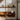 Santa & Cole Cesta Metalica lamp with natural leather handle detail