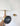 Modern Lantern Emily Cordless Wall Sconce Black in a minimalist living room