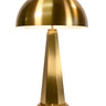 Compact and stylish Chaplan Cordless Antique Brass Lamp for versatile lighting