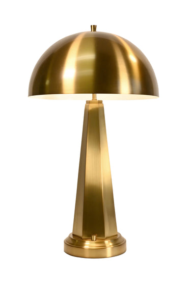 Compact and stylish Chaplan Cordless Antique Brass Lamp for versatile lighting