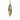 Detail sideview of spun brass finish on Graypants Chrona vertical disc pendant.