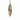 Detail sideview of spun brass finish on Graypants Chrona vertical disc pendant.
