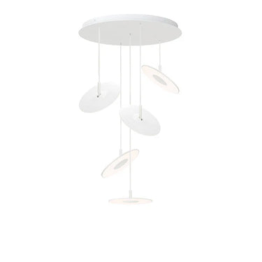 Circa 5-Pendant LED Chandelier by Pablo Designs