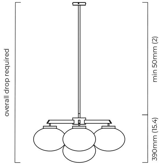 Cloudesley Medium Chandelier by CTO Lighting