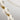 Contemporary natural brass chandelier, Collier 132 for high ceiling foyer