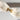 Long natural brass crystal chandelier, Collier 132 for modern staircase