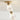 Visual Comfort Modern Collier chandelier, natural brass finish, 2700K LED