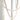 Modern crystal pendant light, Collier 132 in natural brass, sloped ceiling adaptable