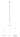 Visual Comfort Collier 48" LED, Natural Brass Alabaster Light