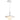 Modern Combi LED pendant featuring aluminum disc and frosted glass globe