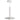 Contemporary LED pendant with 2700K warm light and aluminum plate accent