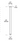 Large contemporary brass flush mount light fixture 48 inches