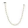 Collier 84 LED: Modern Brass & Alabaster Pendant, Bronze