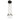 BlackJack Lighting commercial pendant fixture with satin nickel finish